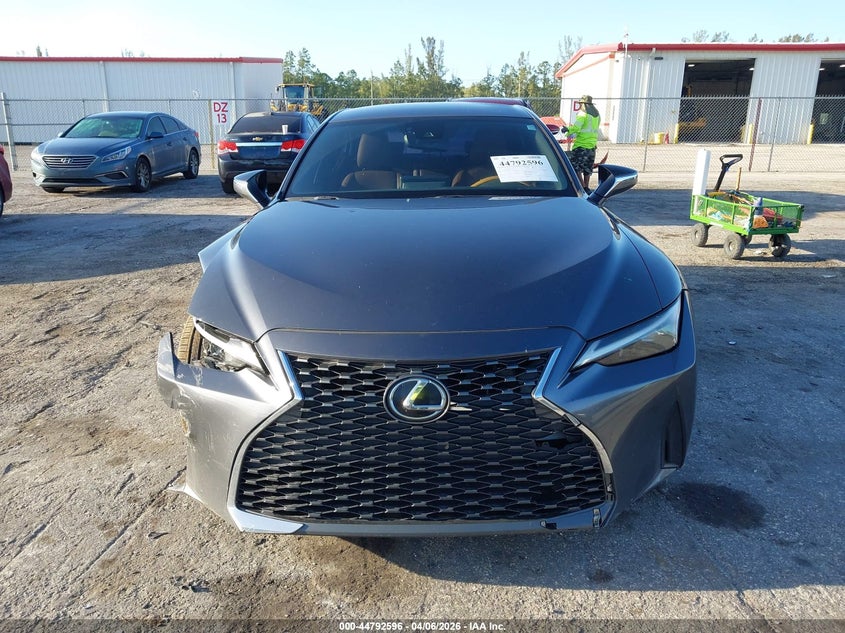2021 Lexus Is 300 VIN: JTHAA1D25M5117616 Lot: 44792596