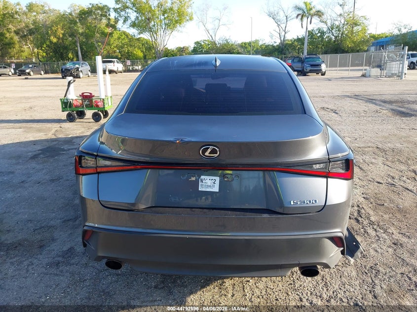 2021 Lexus Is 300 VIN: JTHAA1D25M5117616 Lot: 44792596