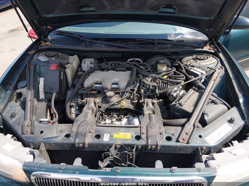 2000 Buick Century Custom VIN: 2G4WS52J3Y1100662 Lot: 44792640