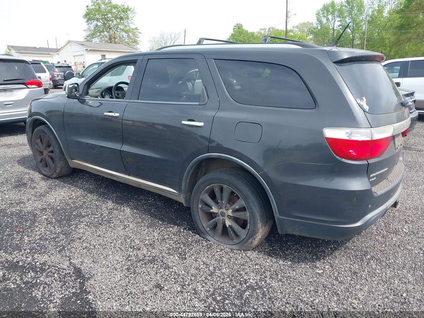Vin: 1d4re4gg7bc695343, lot: 45289925, dodge durango crew 20113