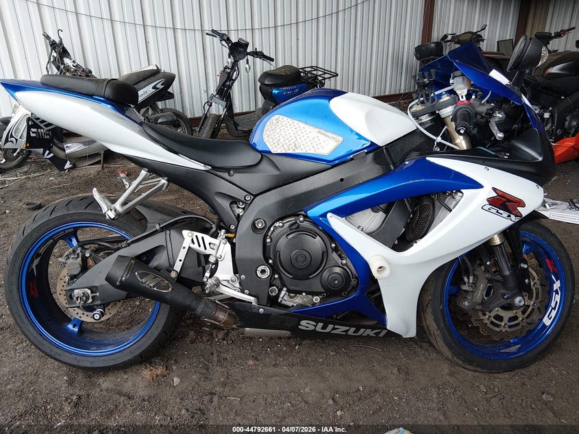 2007 Suzuki Gsx-R600 VIN: JS1GN7DA172118773 Lot: 44792661