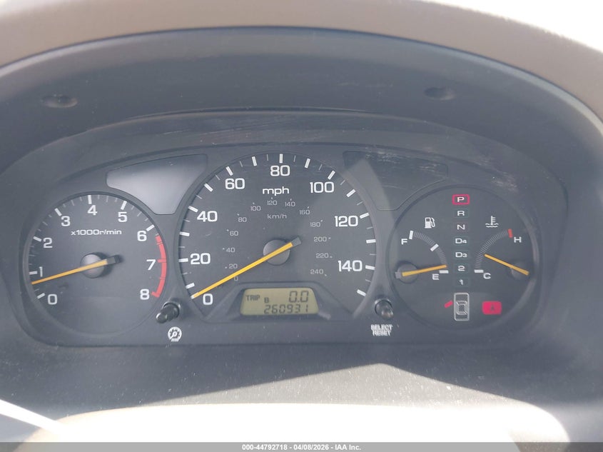 2001 Honda Accord 3.0 Ex VIN: 1HGCG16531A038434 Lot: 44792718