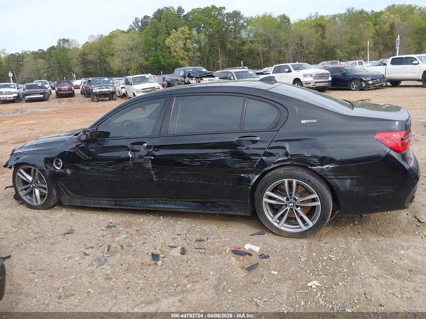 2018 BMW 740E xDrive Iperformance VIN: WBA7J2C50JB246337 Lot: 44792724