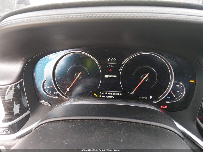 2018 BMW 740E xDrive Iperformance VIN: WBA7J2C50JB246337 Lot: 44792724