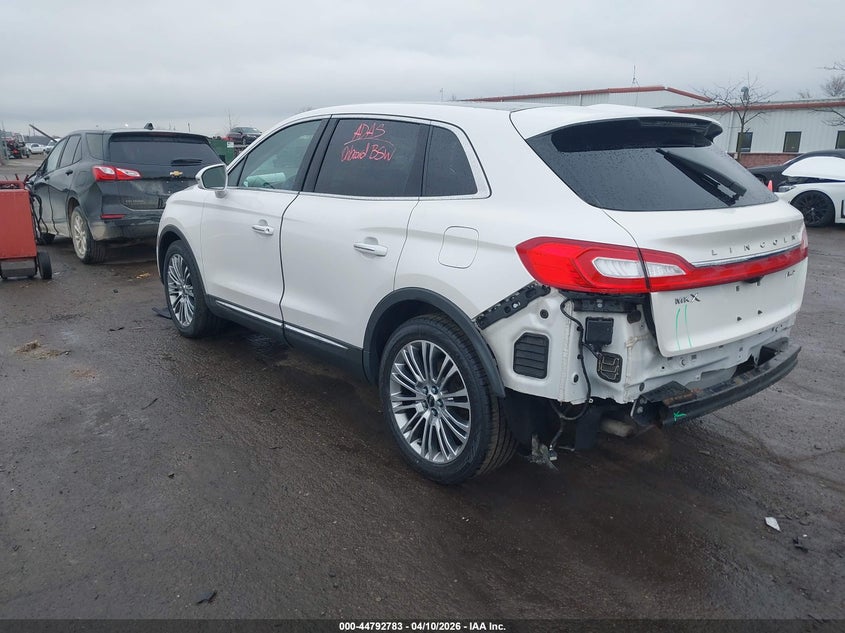 2016 Lincoln Mkx Reserve