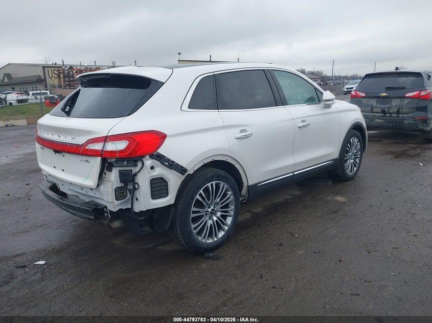 2016 Lincoln Mkx Reserve