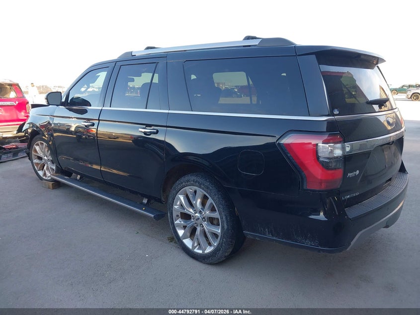 Vin: 1fmjk1ktxjea33650, lot: 45290057, ford expedition max limited 20183