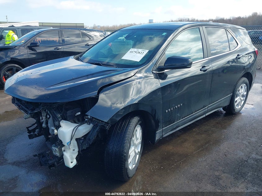 2022 Chevrolet Equinox Fwd Lt 3GNAXKEV4NL157399 photo 1
