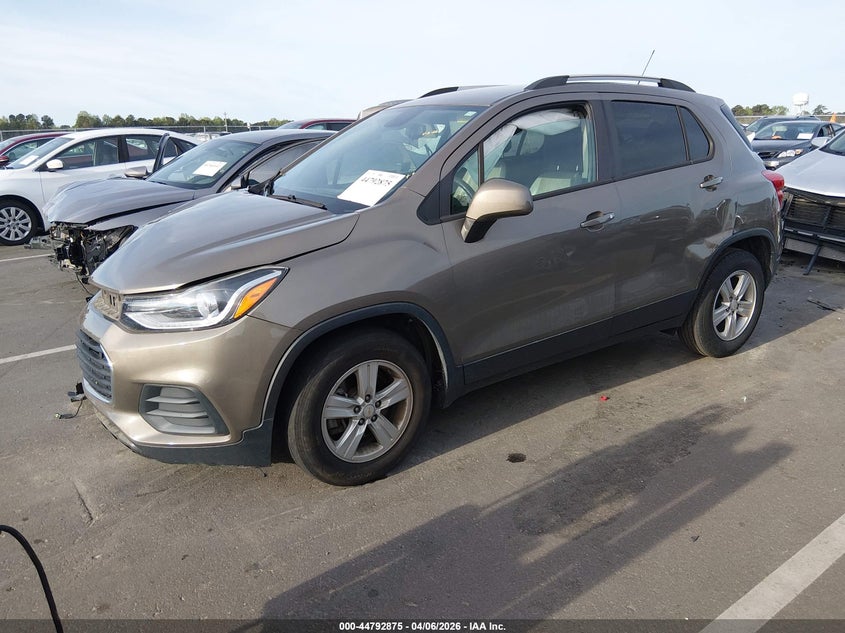 VIN KL7CJLSBOMB305094 2021 CHEVROLET TRAX FWD LT