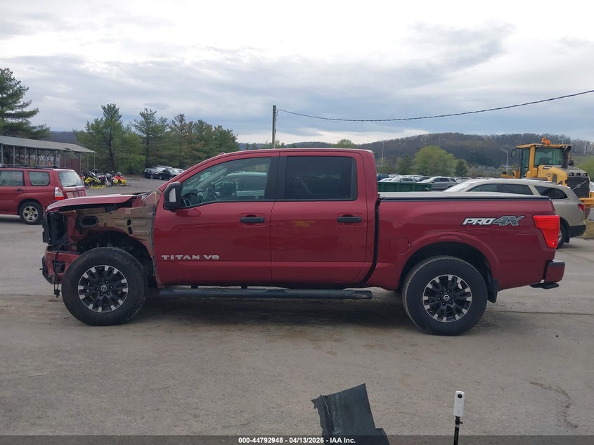 2019 Nissan Titan Platinum Reserve/Pro-4X/S/Sl/Sv VIN: 1N6AA1E52KN523115 Lot: 44792948