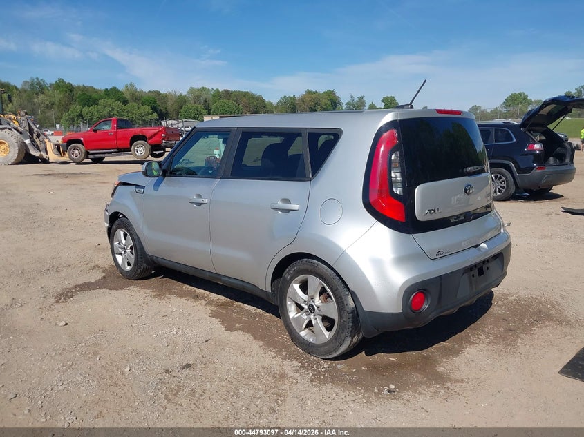 Vin: kndjn2a22k7694718, lot: 45290363, kia soul 20193