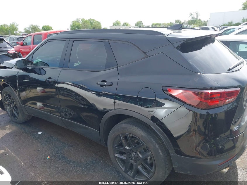 2023 Chevrolet Blazer 2.0 Fwd 2lt Black Lot 111044793107 Vin 3GNKBCR45PS130618