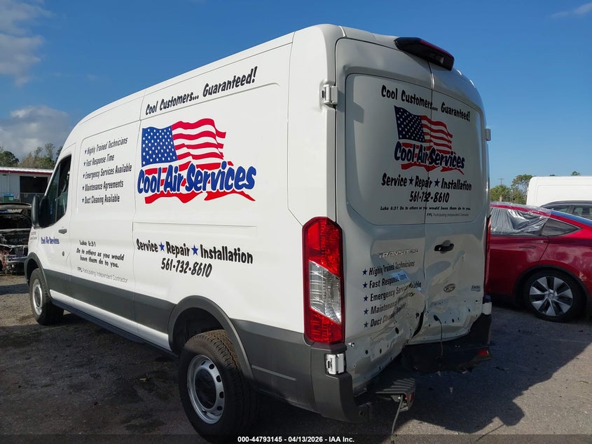 2024 Ford Transit 3.5 -250 white Lot 111044793145 Vin 1FTBR1C81RKB78622