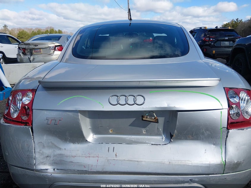 2001 Audi Tt VIN: TRUSC28N711004382 Lot: 44793253