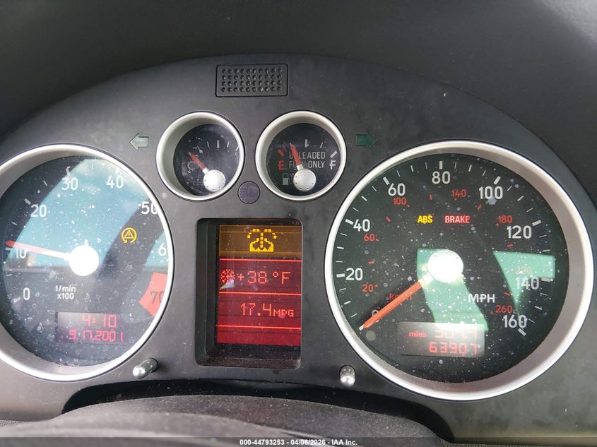 2001 Audi Tt VIN: TRUSC28N711004382 Lot: 44793253