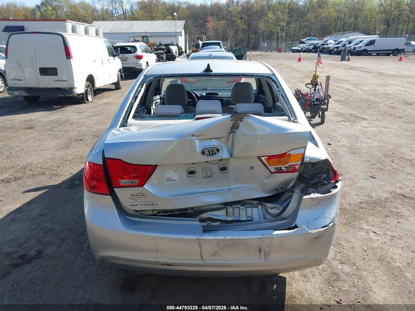 2009 Kia Optima Lx VIN: KNAGE228695304235 Lot: 44793329