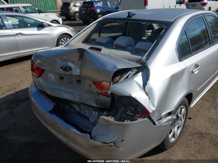 2009 Kia Optima Lx VIN: KNAGE228695304235 Lot: 44793329