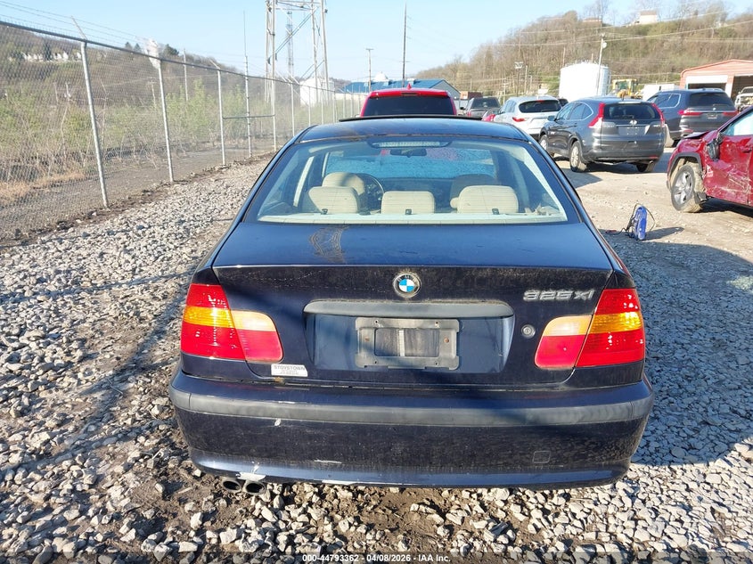 2003 BMW 325Xi VIN: WBAEU33443PM56960 Lot: 44793362