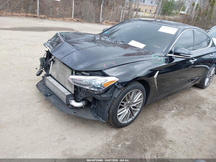 Vin: kmtg34laxlu056835, lot: 45290726, genesis g70 2.0t awd 20202