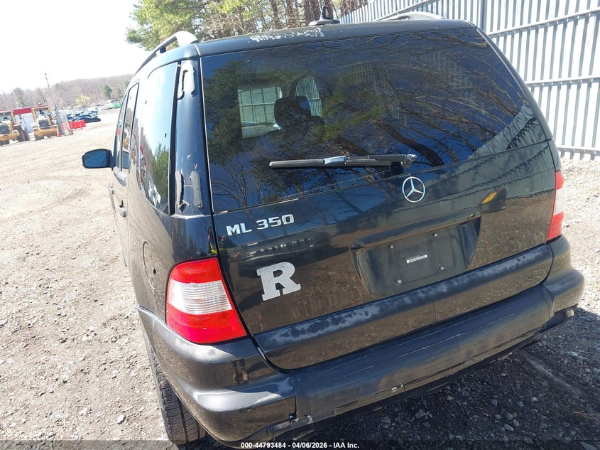 2003 Mercedes-Benz Ml 350 VIN: 4JGAB57EX3A443876 Lot: 44793484