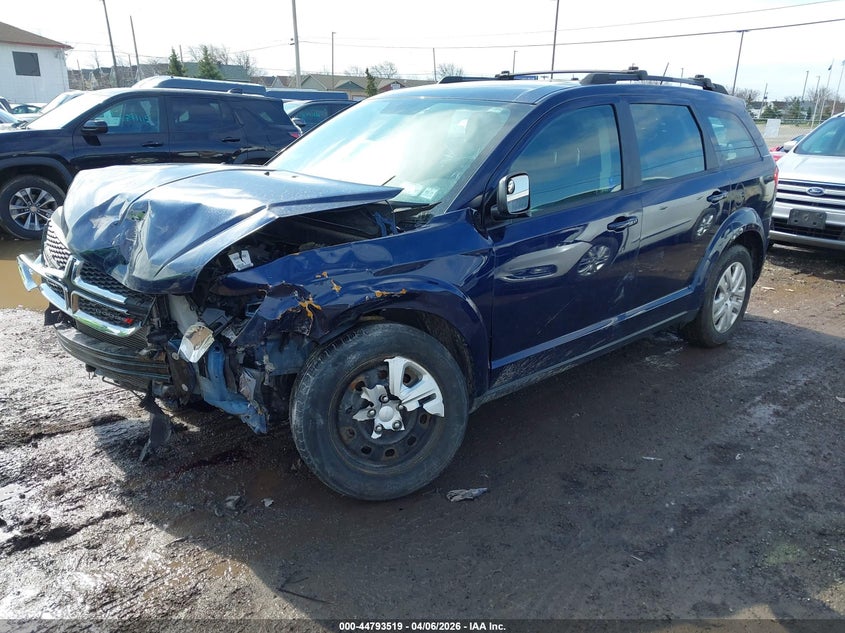Vin: 3c4pdcab1ht675472, lot: 45290785, dodge journey cvp/se 20172
