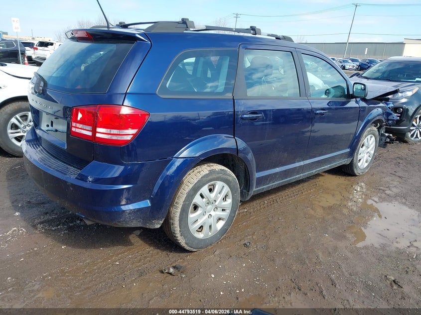 Vin: 3c4pdcab1ht675472, lot: 45290785, dodge journey cvp/se 20174