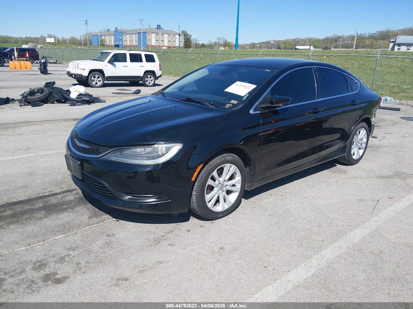 Vin: 1c3cccfb4hn511292, lot: 45290788, chrysler 200 touring 20172