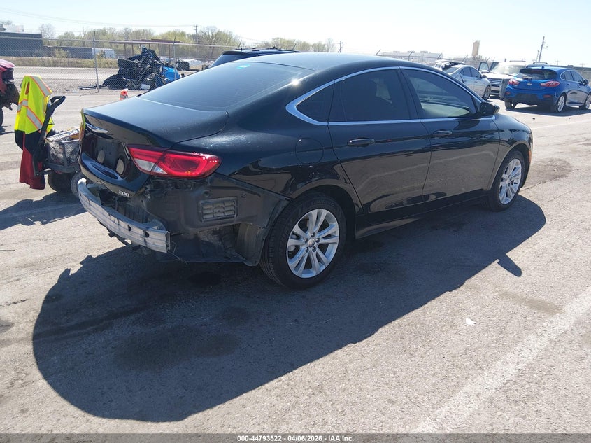 Vin: 1c3cccfb4hn511292, lot: 45290788, chrysler 200 touring 20174