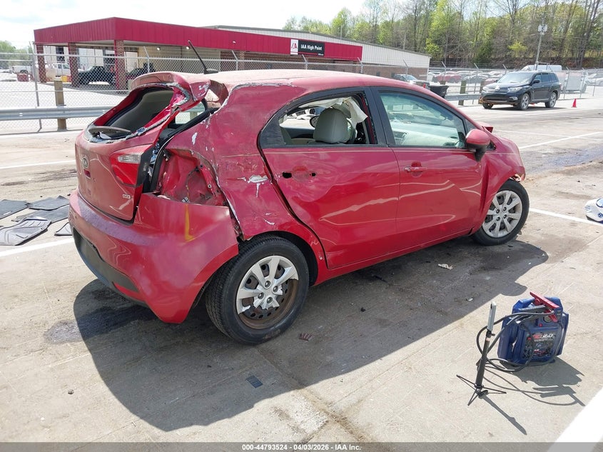 2012 KIA RIO5 auction photo 4