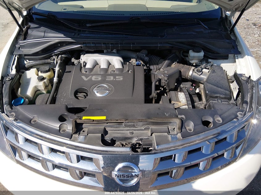 2005 Nissan Murano S VIN: JN8AZ08W65W445127 Lot: 44793525