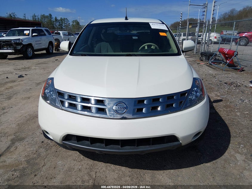 2005 Nissan Murano S VIN: JN8AZ08W65W445127 Lot: 44793525