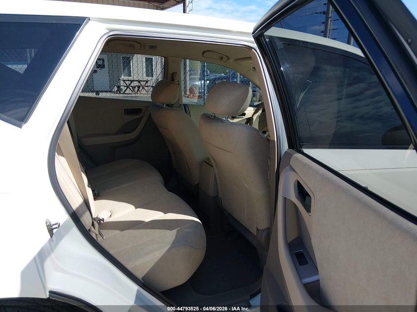 2005 Nissan Murano S VIN: JN8AZ08W65W445127 Lot: 44793525