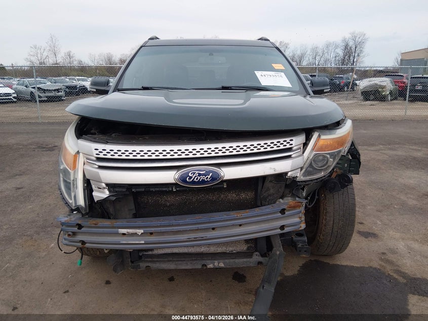 1FM5K8D84DGC67133 2013 Ford Explorer 3.5 Xlt green
