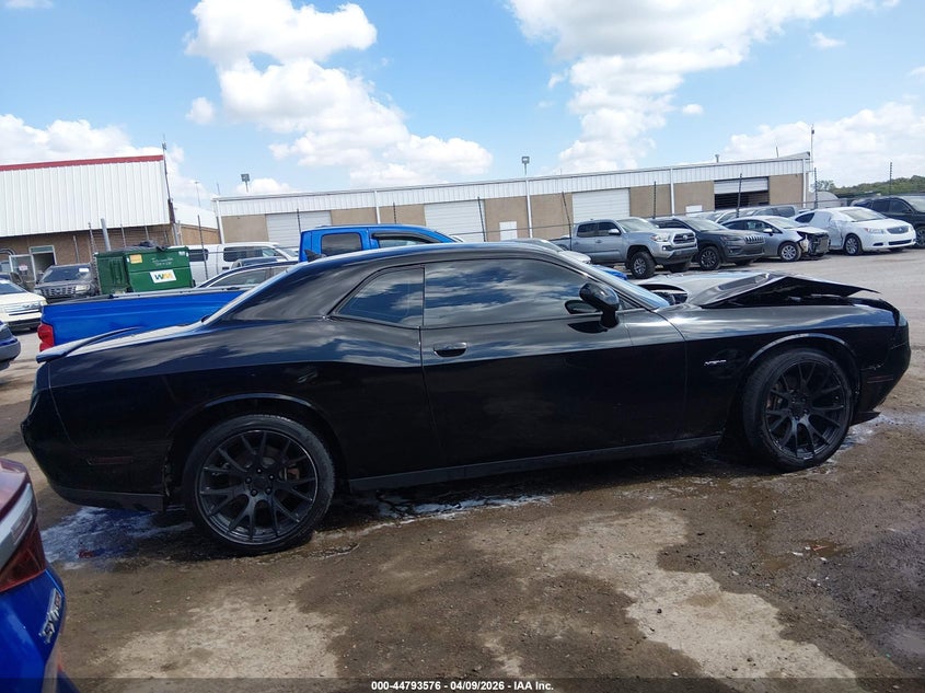 2015 Dodge Challenger 5.7 R/T black Lot 111044793576 Vin 2C3CDZAT6FH715176