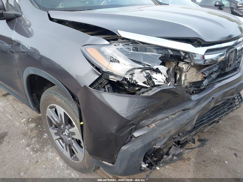 2019 Honda Ridgeline Rtl VIN: 5FPYK3F50KB043704 Lot: 44793582