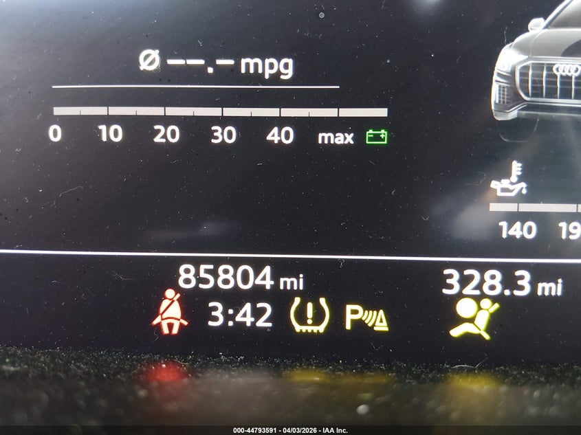 2019 Audi Q8 55 Premium VIN: WA1EVAF15KD026113 Lot: 44793591