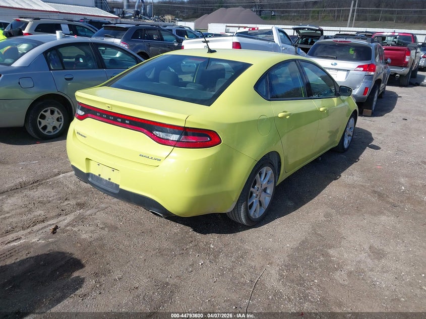 Vin: 1c3cdfbaxdd261309, lot: 45290867, dodge dart rallye 20134
