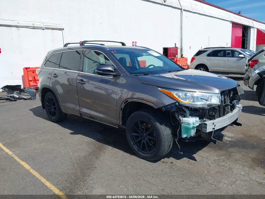 2016 Toyota Highlander Xle V6