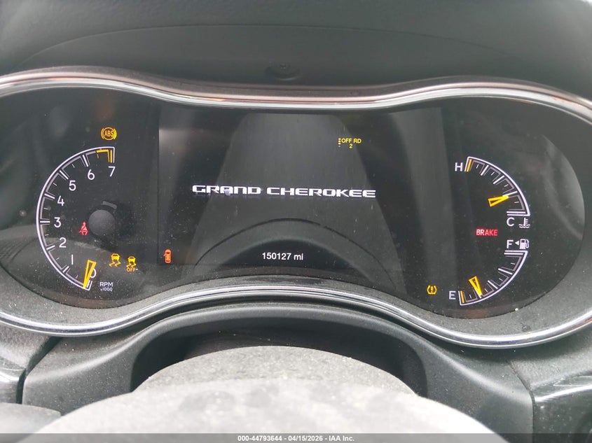 2020 Jeep Grand Cherokee Trailhawk 4X4 VIN: 1C4RJFLG8LC135567 Lot: 44793644