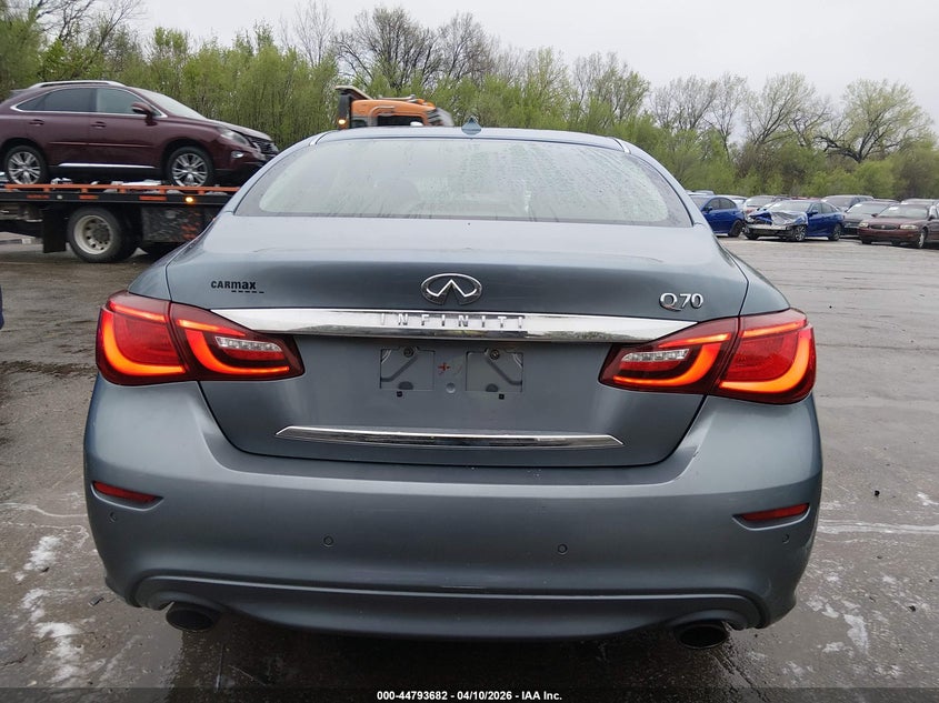 2018 Infiniti Q70 3.7 Luxe VIN: JN1BY1APXJM181074 Lot: 44793682