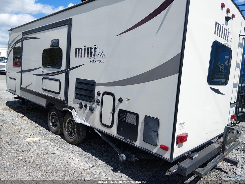 Vin: 4x4trla20gd409200, lot: 45291021, forest river river rock 20163