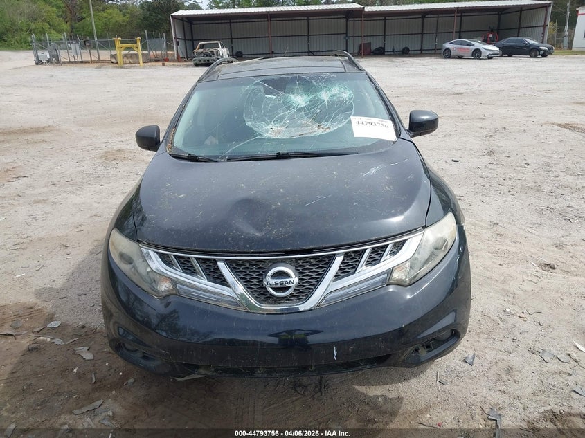2013 Nissan Murano Sl VIN: JN8AZ1MW5DW314104 Lot: 44793756