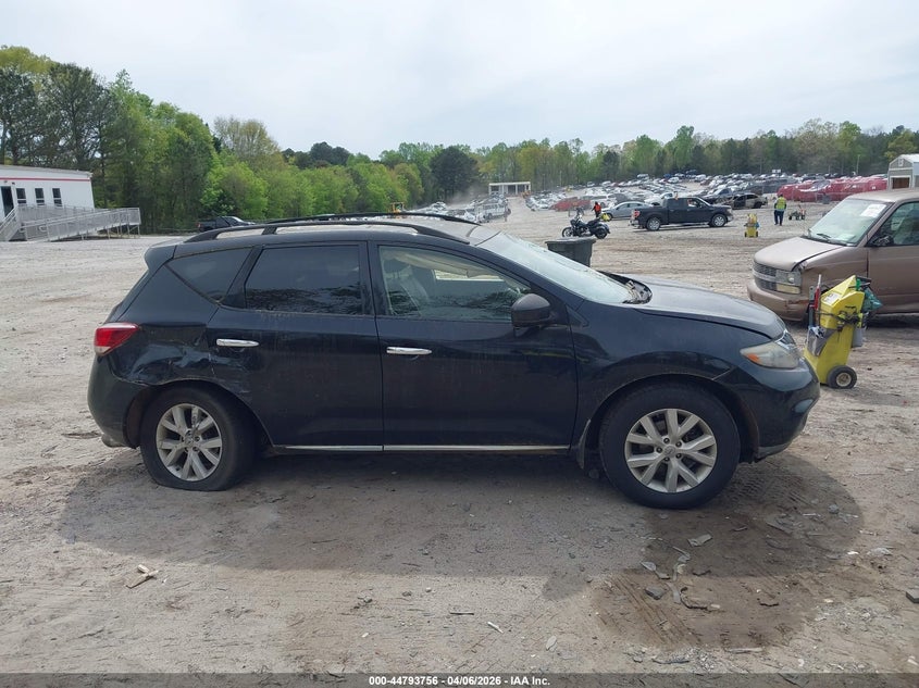 2013 Nissan Murano Sl VIN: JN8AZ1MW5DW314104 Lot: 44793756