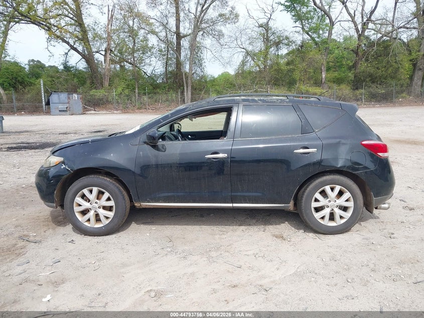 2013 Nissan Murano Sl VIN: JN8AZ1MW5DW314104 Lot: 44793756