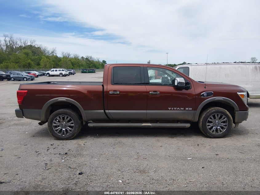 2018 Nissan Titan Xd Platinum Reserve Diesel VIN: 1N6BA1F49JN519961 Lot: 44793761