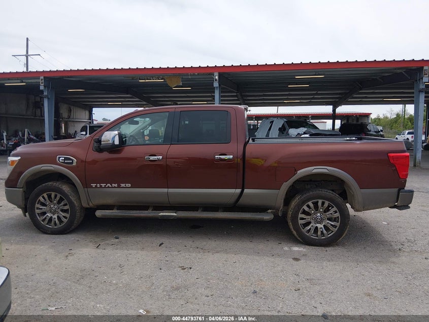 2018 Nissan Titan Xd Platinum Reserve Diesel VIN: 1N6BA1F49JN519961 Lot: 44793761