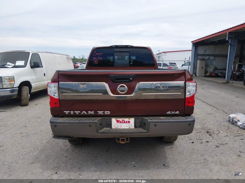 2018 Nissan Titan Xd Platinum Reserve Diesel VIN: 1N6BA1F49JN519961 Lot: 44793761