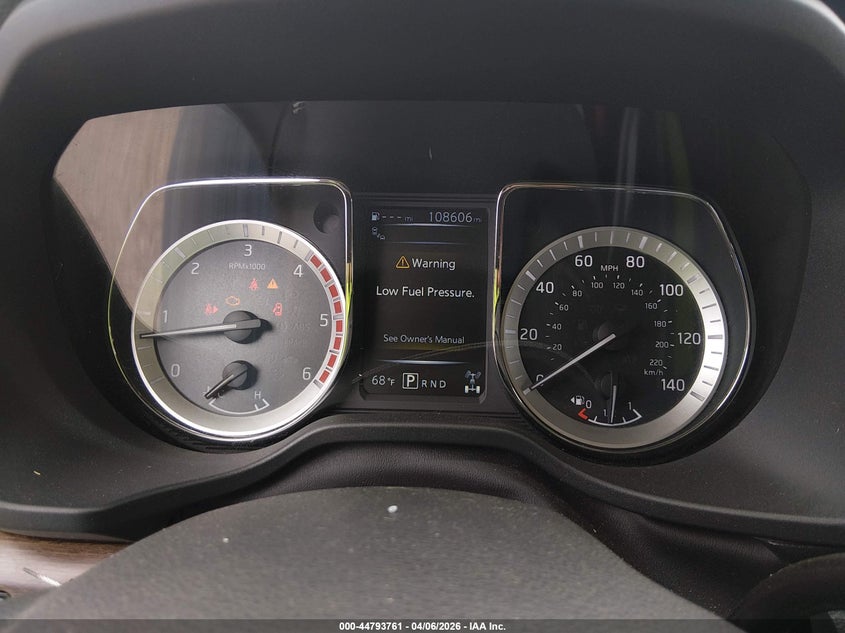 2018 Nissan Titan Xd Platinum Reserve Diesel VIN: 1N6BA1F49JN519961 Lot: 44793761