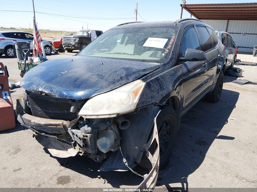 Vin: 1gnkrfed7bj153248, lot: 45291118, chevrolet traverse ls 20112