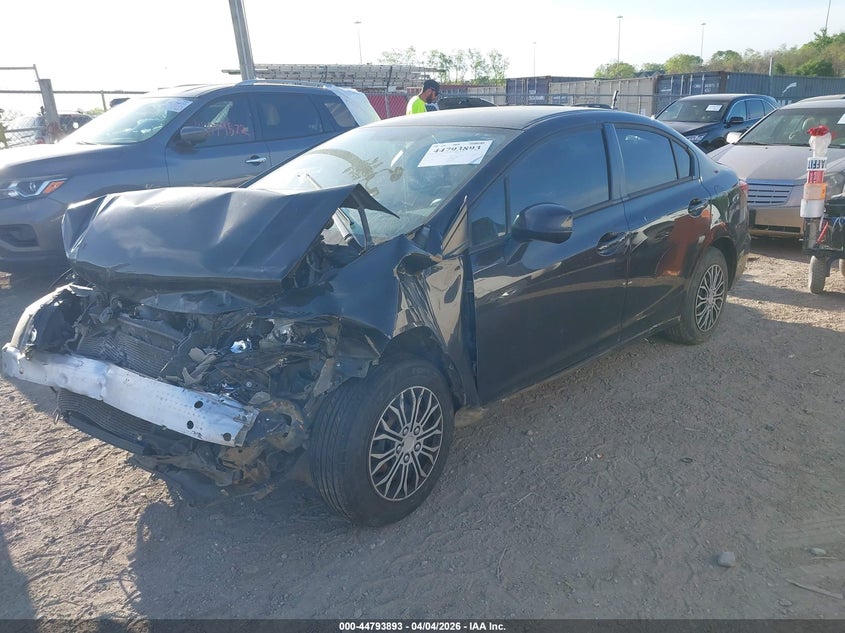 2013 Honda Civic Lx 2HGFB2F52DH599280 photo 1